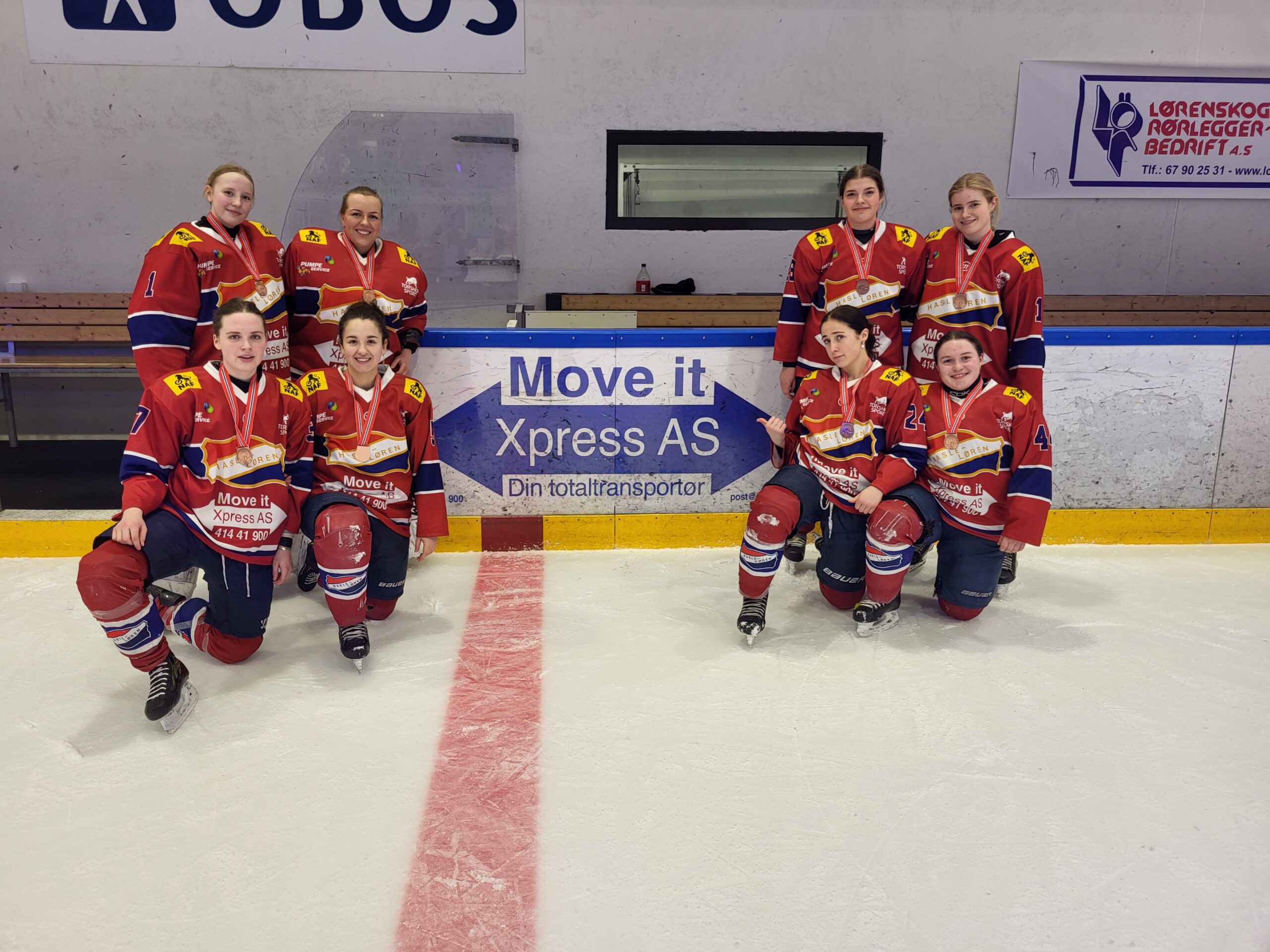 Damehockey - Hasle-Løren Damer Elite NM bronse 2023